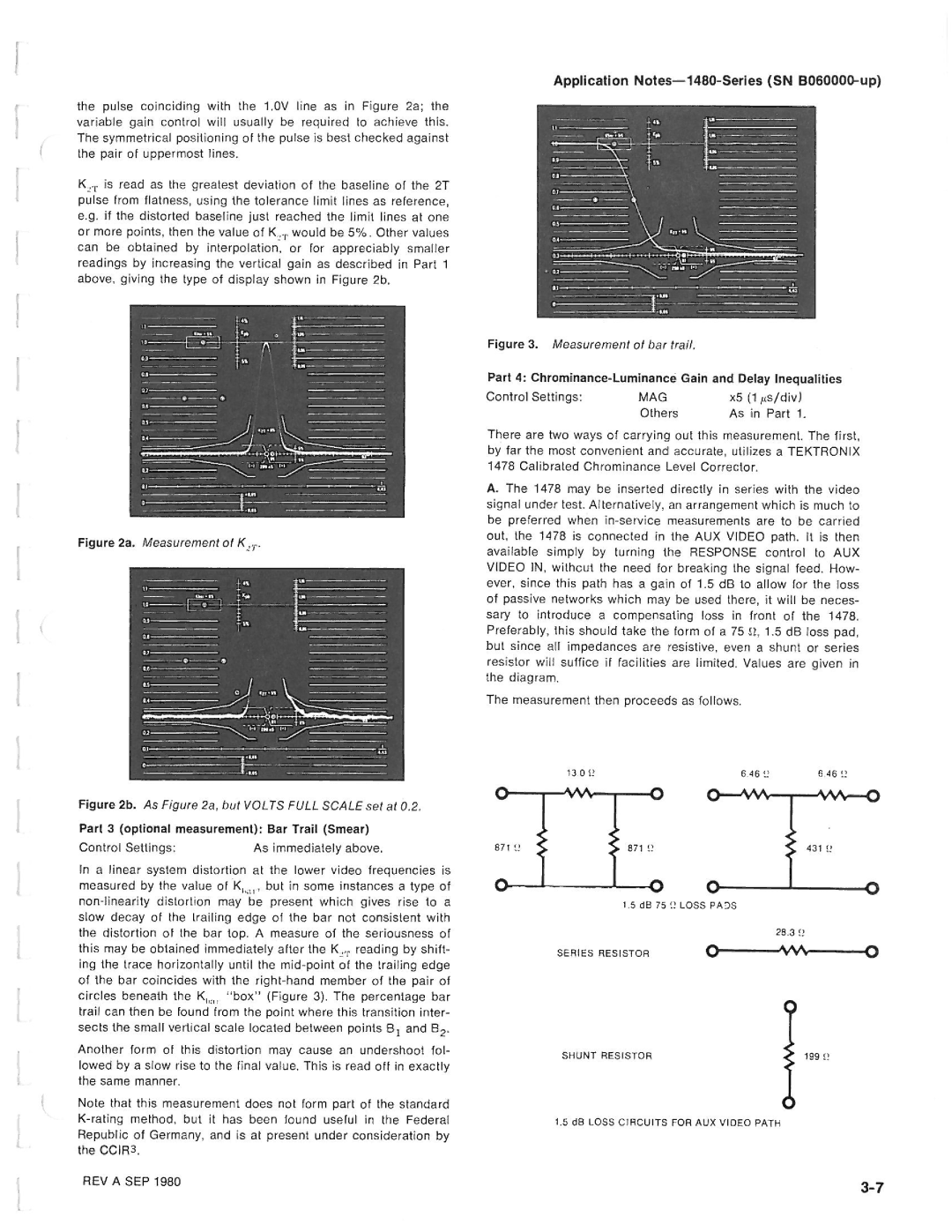 Tektronix 1480-SERIES manual 