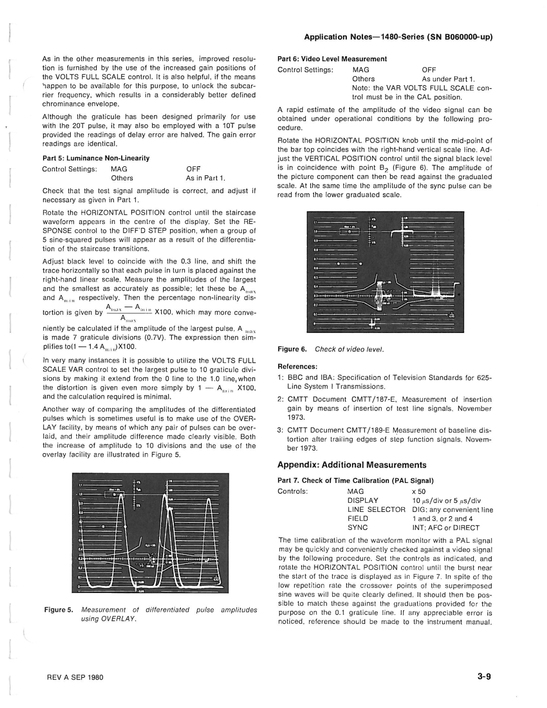 Tektronix 1480-SERIES manual 