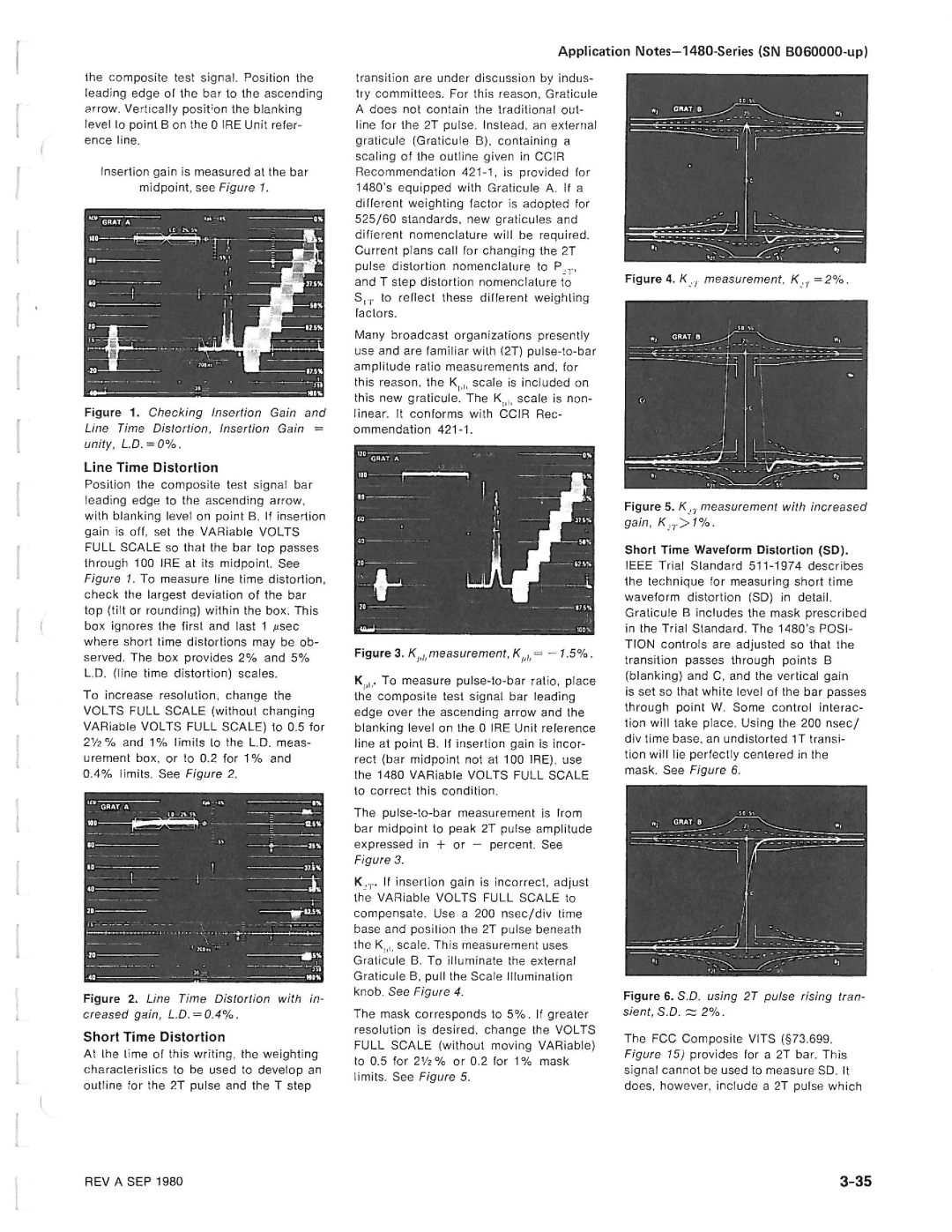 Tektronix 1480-SERIES manual 