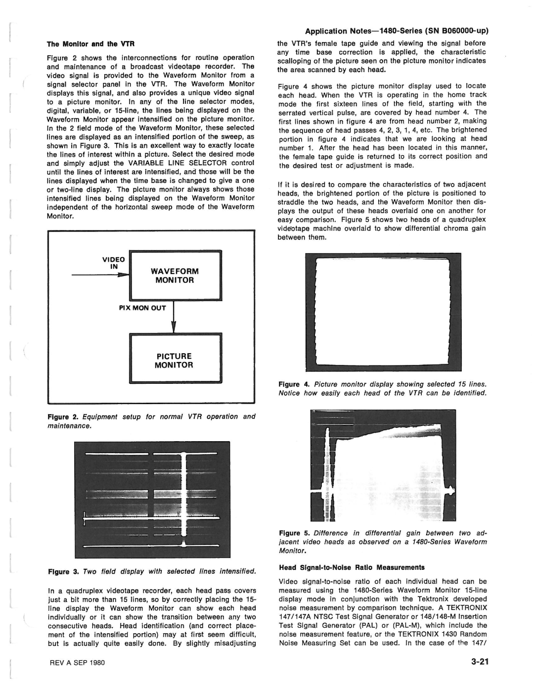 Tektronix 1480-SERIES manual 