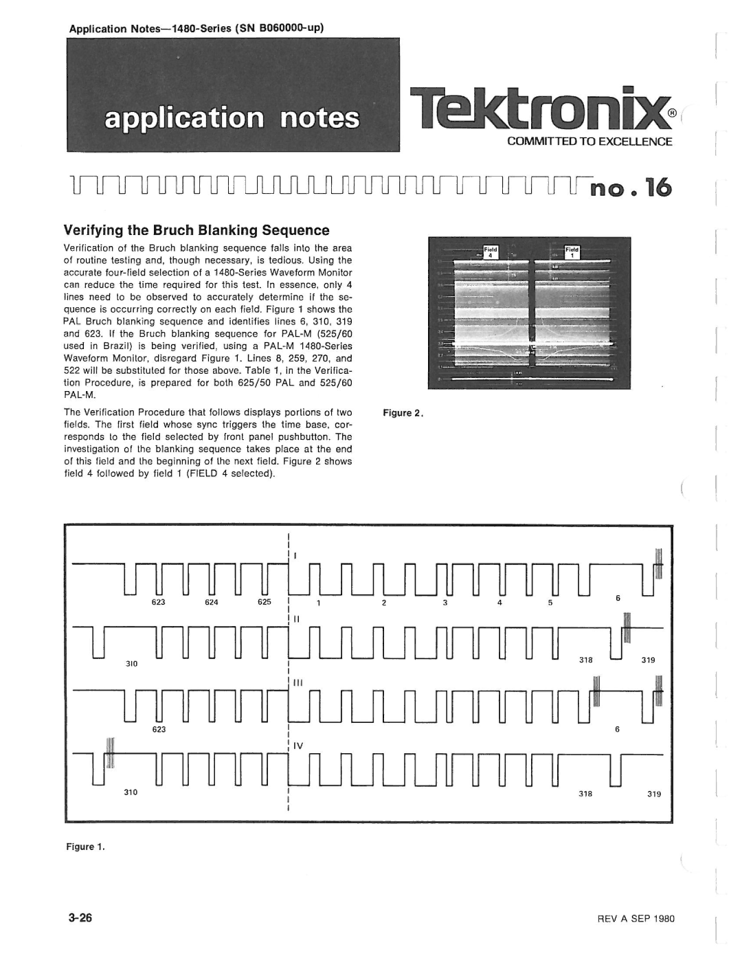Tektronix 1480-SERIES manual 