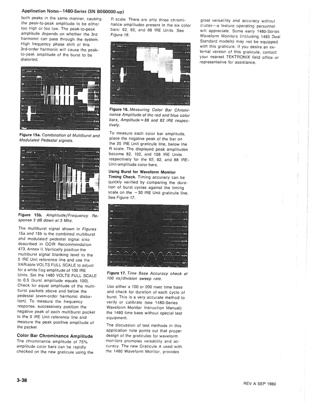 Tektronix 1480-SERIES manual 