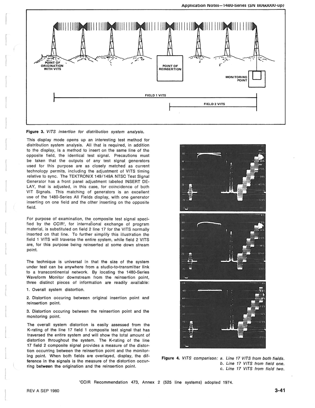 Tektronix 1480-SERIES manual 