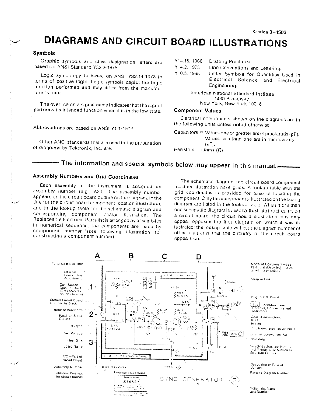 Tektronix 1503 manual 