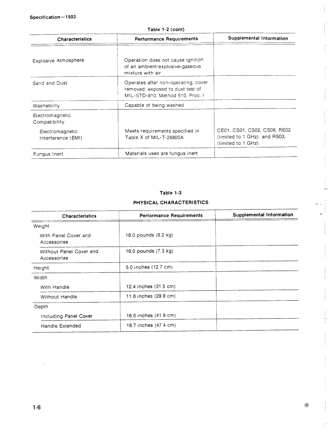 Tektronix 1503 manual 