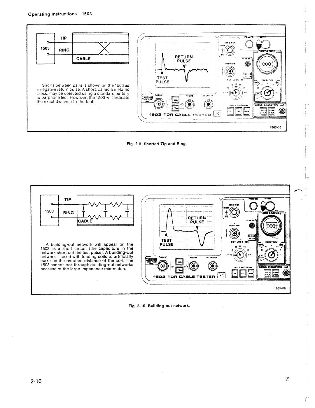 Tektronix 1503 manual 