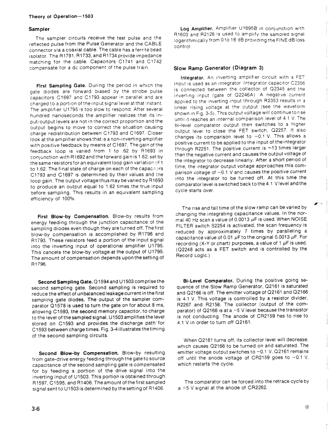 Tektronix 1503 manual 