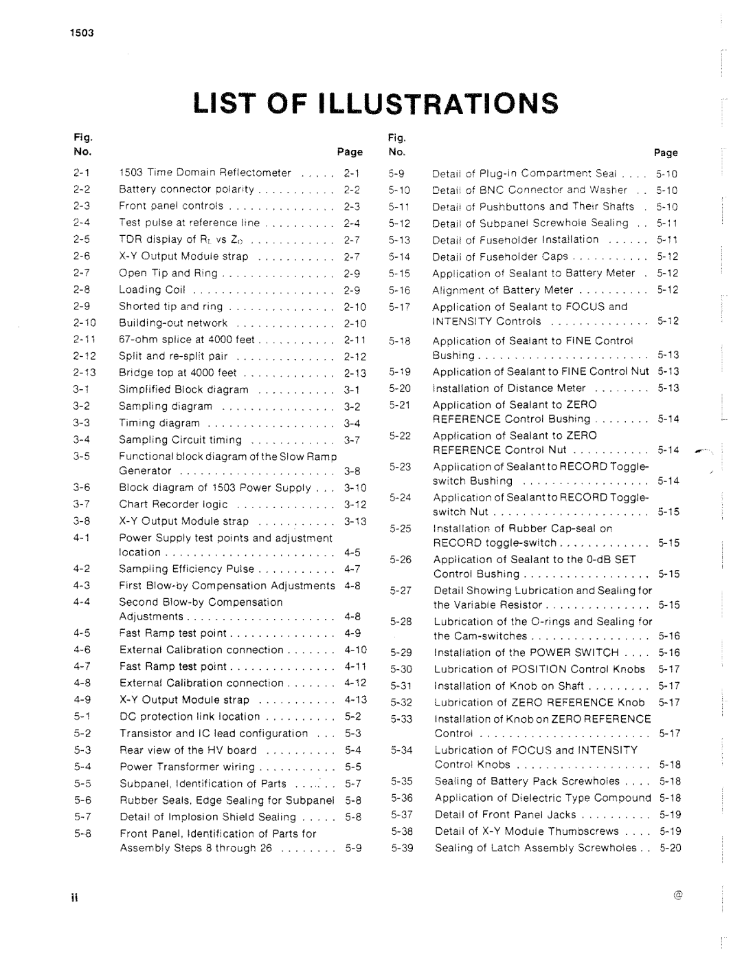 Tektronix 1503 manual 