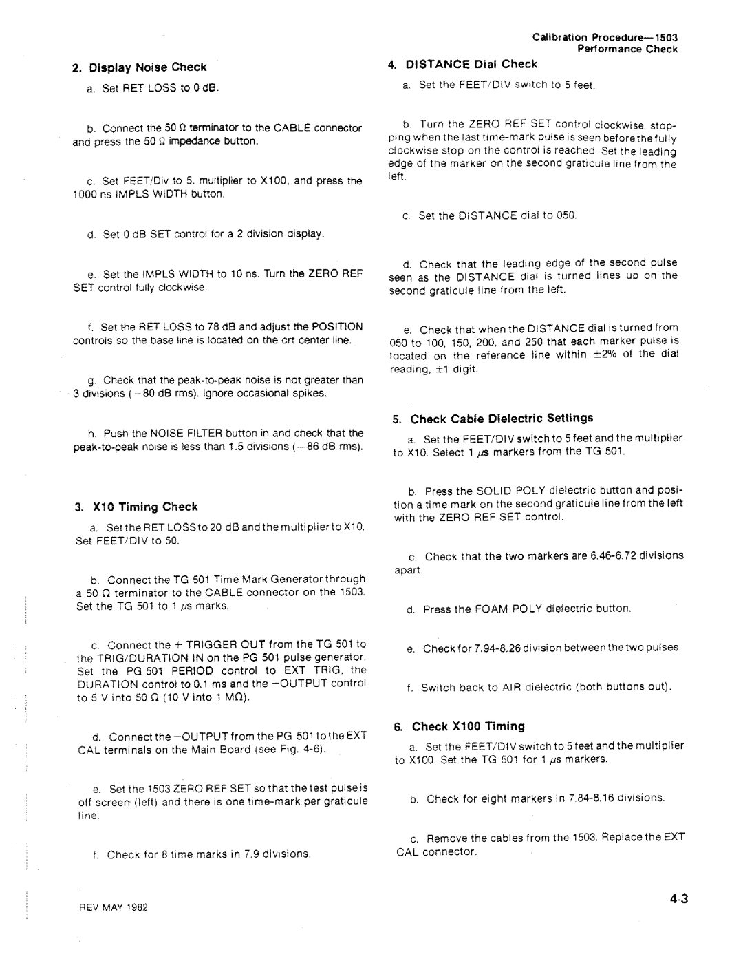 Tektronix 1503 manual 