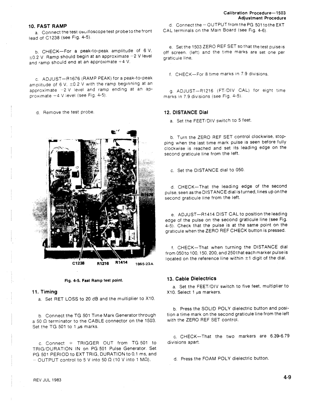 Tektronix 1503 manual 