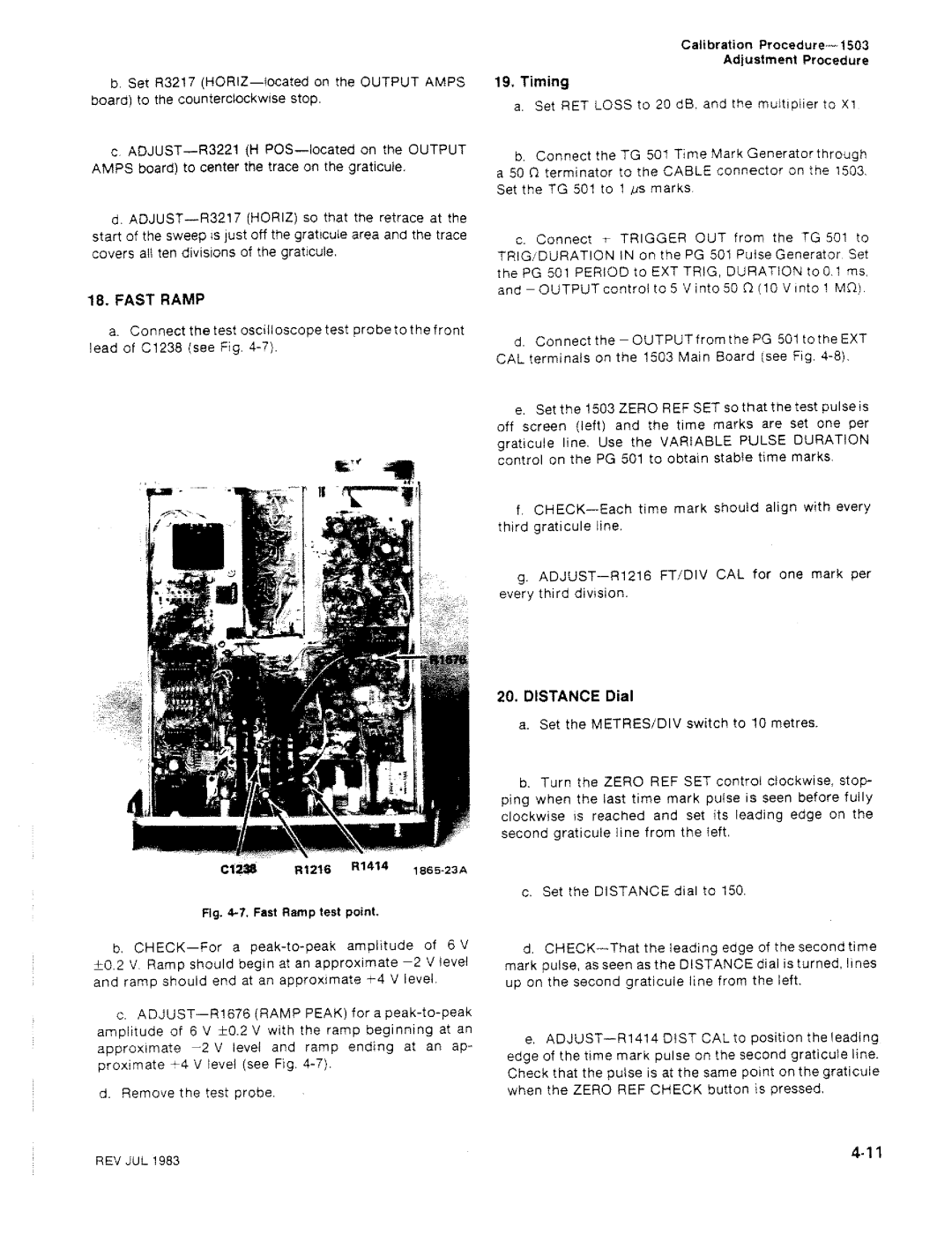 Tektronix 1503 manual 