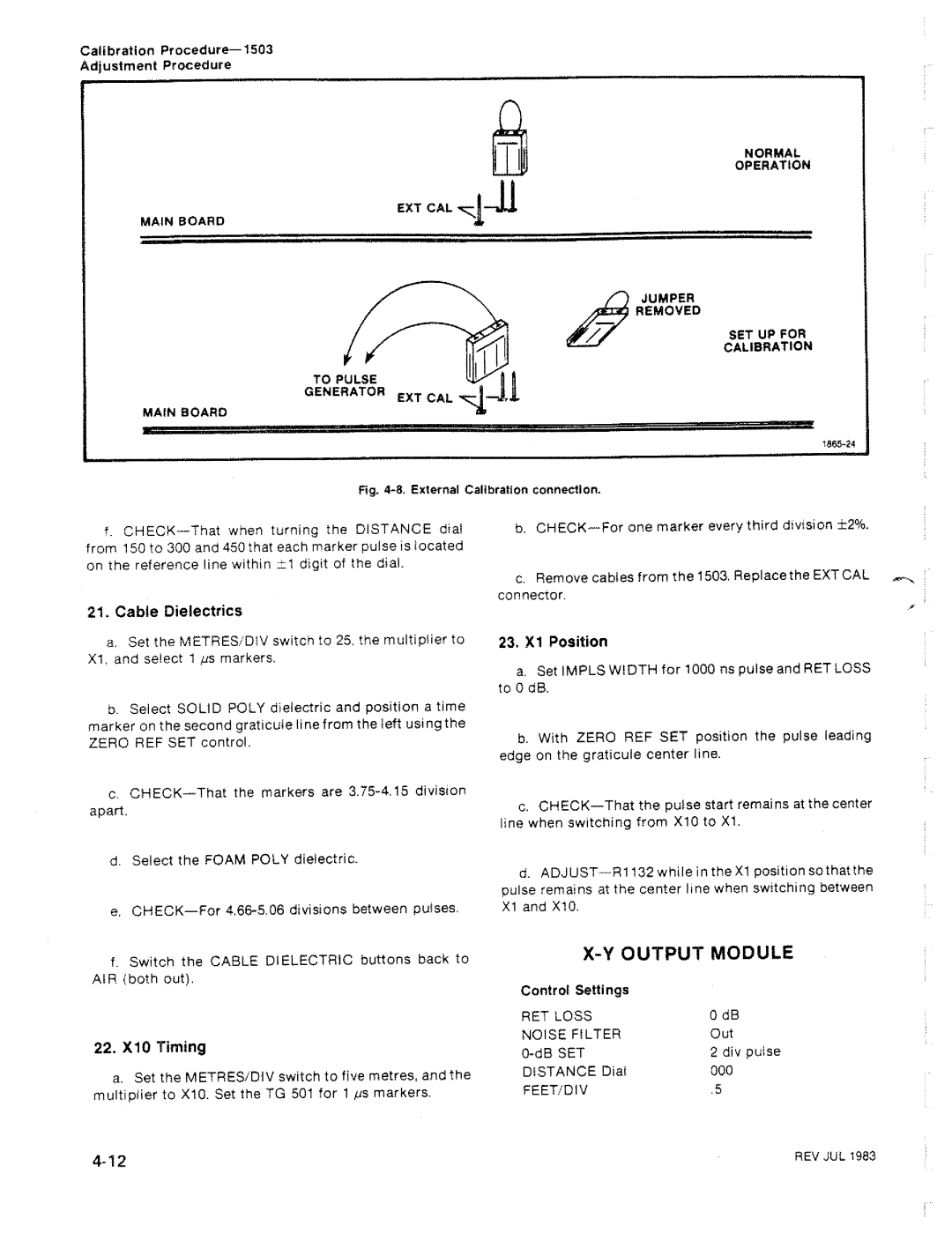 Tektronix 1503 manual 