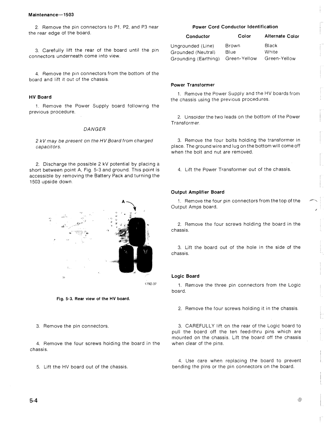 Tektronix 1503 manual 