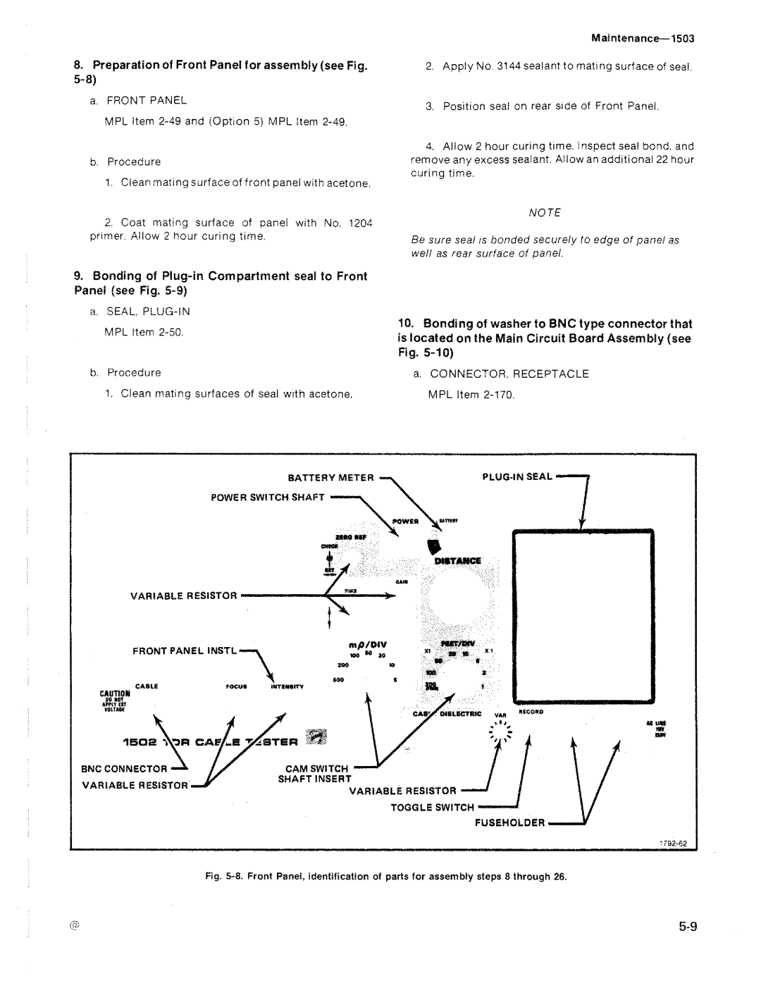 Tektronix 1503 manual 