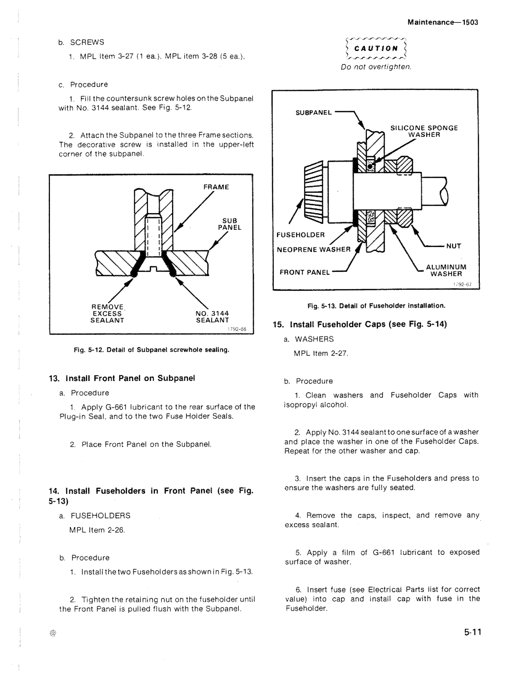 Tektronix 1503 manual 