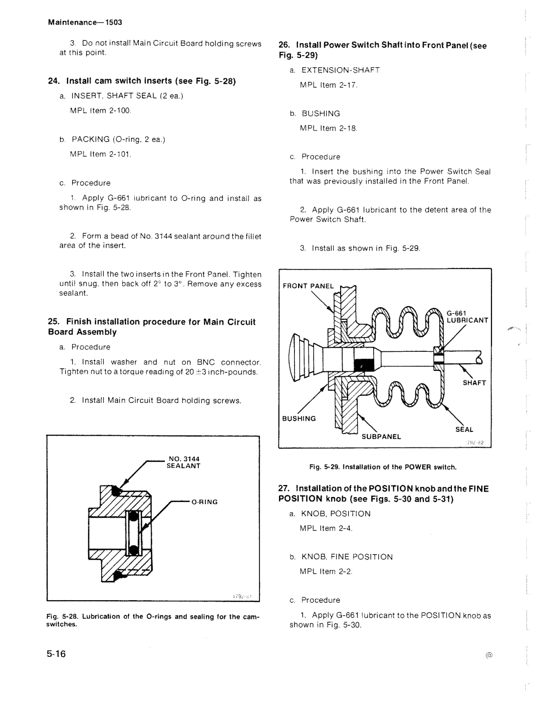 Tektronix 1503 manual 