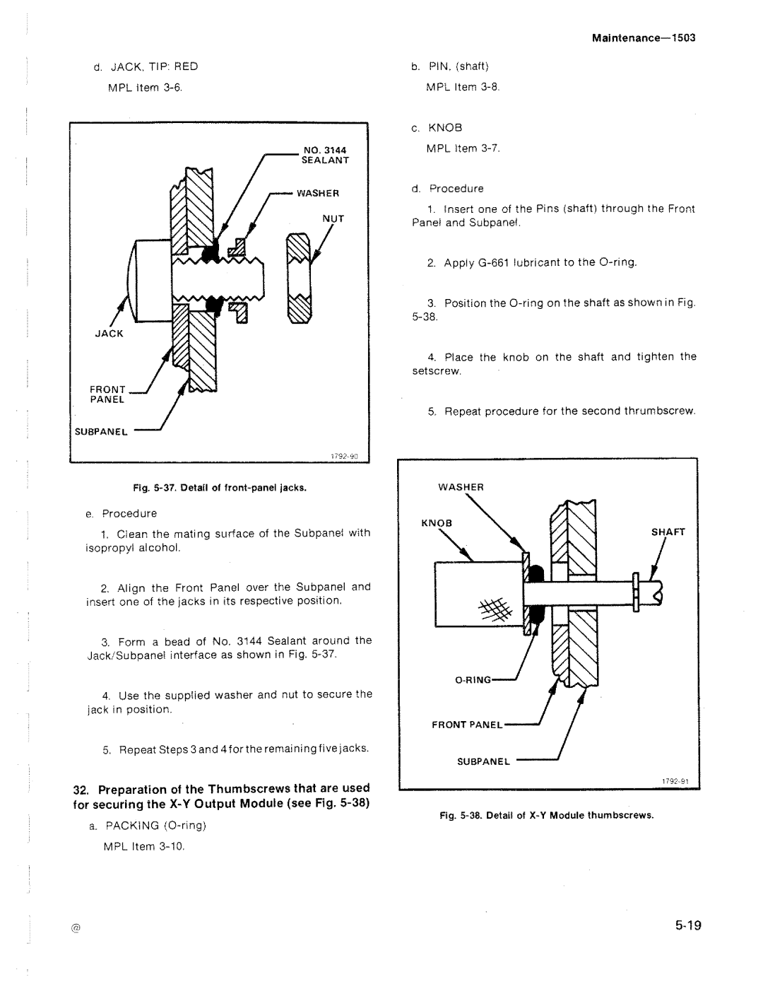 Tektronix 1503 manual 