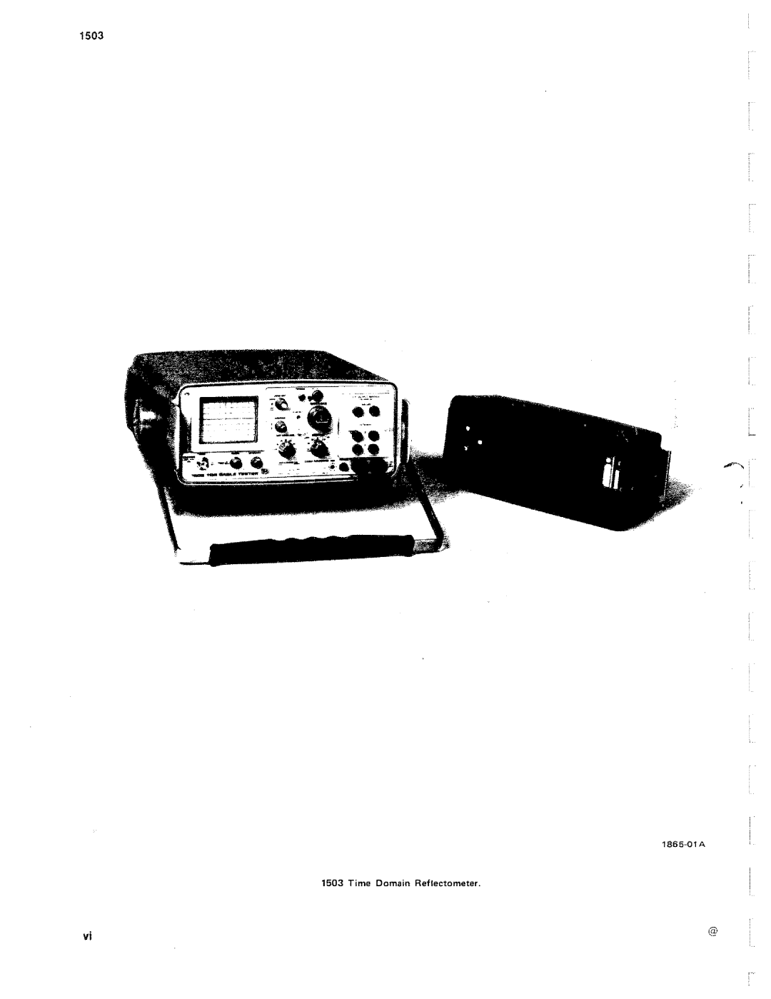 Tektronix 1503 manual 