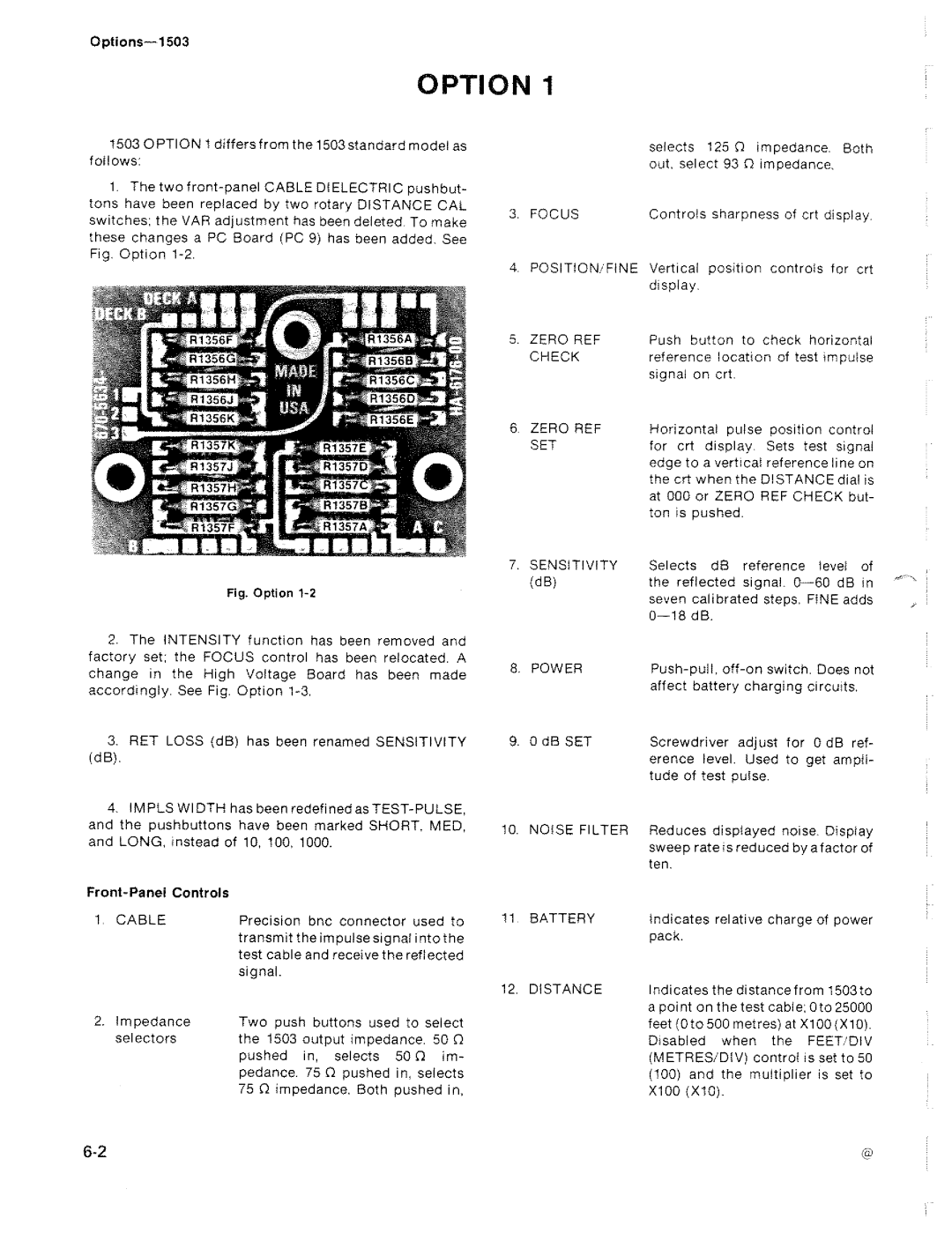 Tektronix 1503 manual 