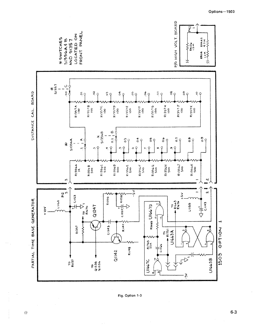 Tektronix 1503 manual 