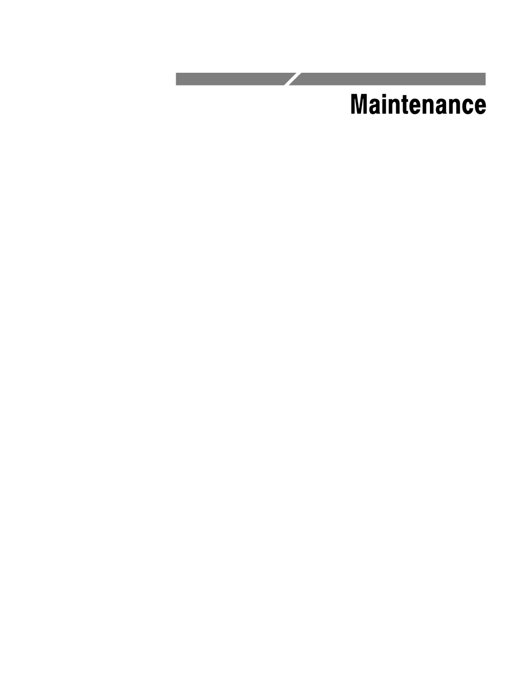 Tektronix 1705A instruction manual Maintenance 