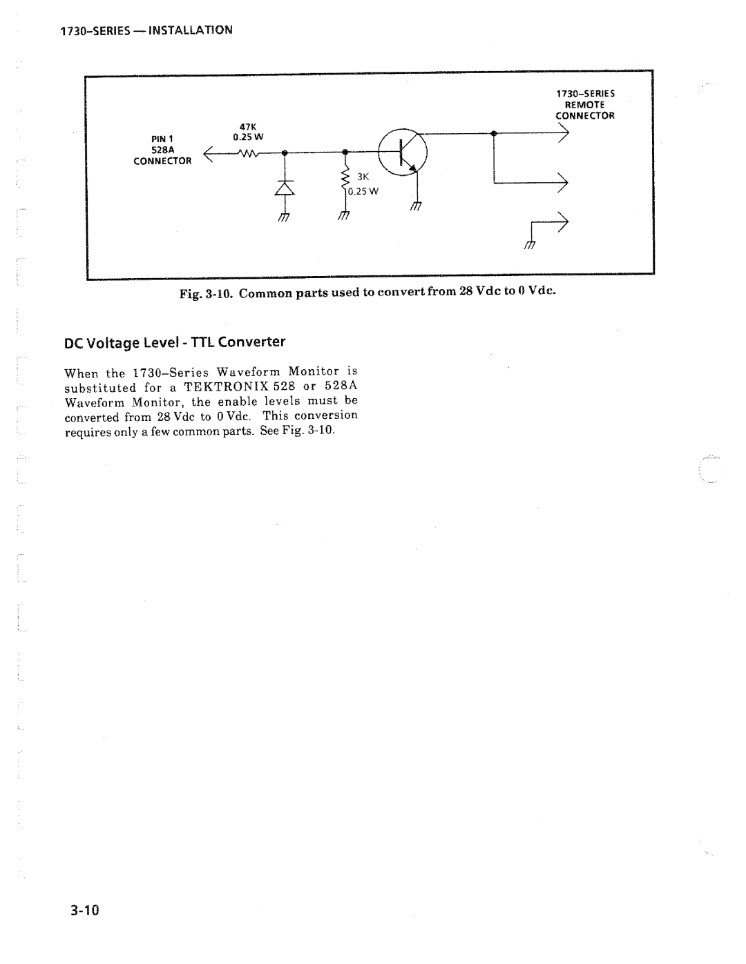 Tektronix 1730-Series manual 