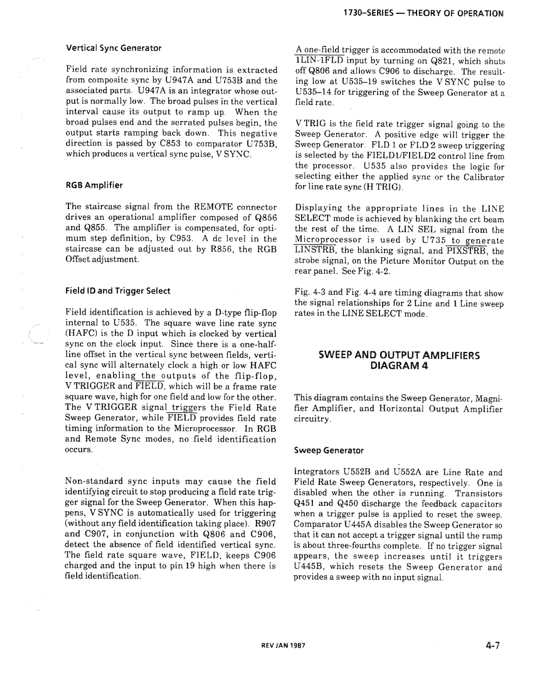Tektronix 1730-Series manual 