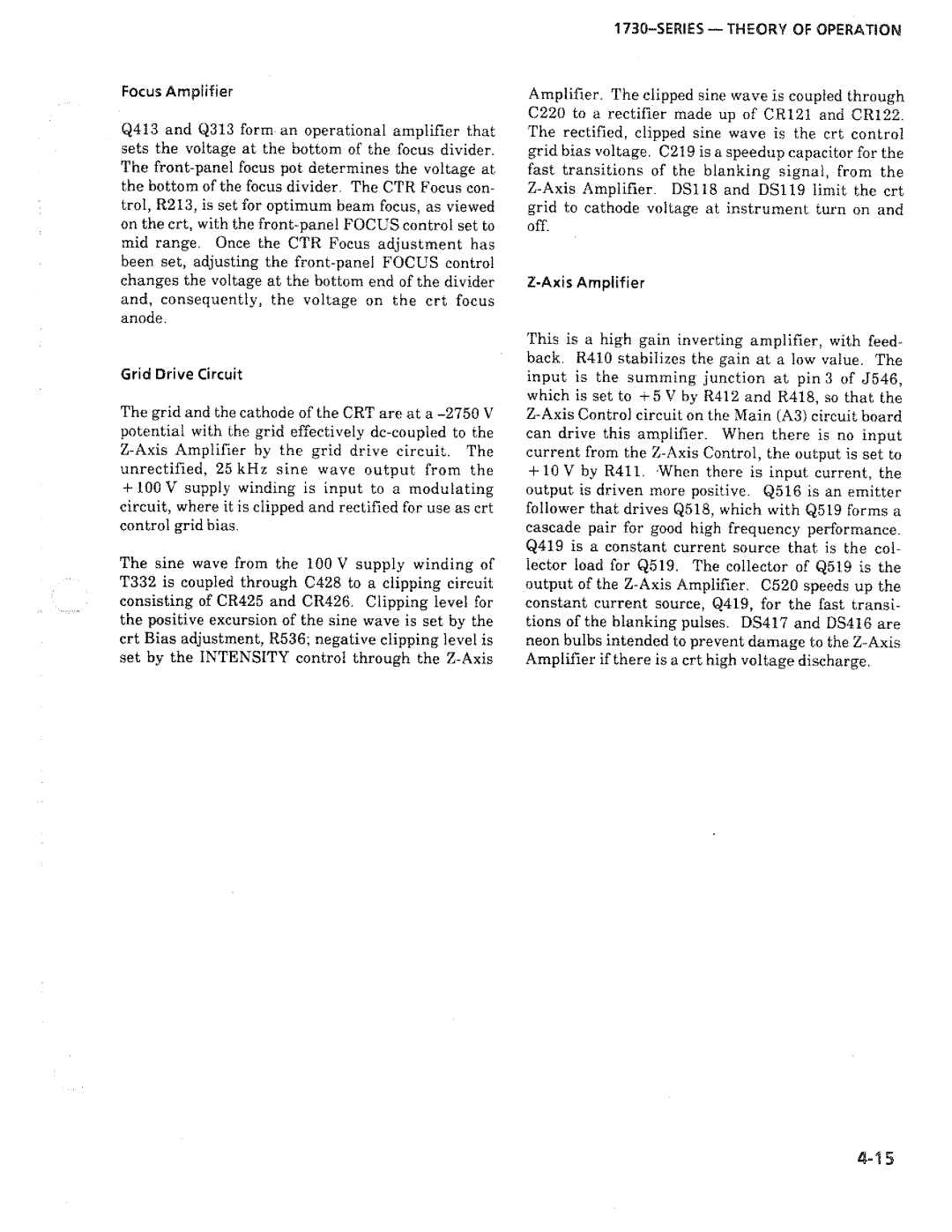 Tektronix 1730-Series manual 