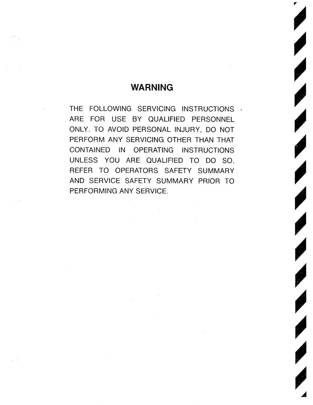 Tektronix 1750 manual 