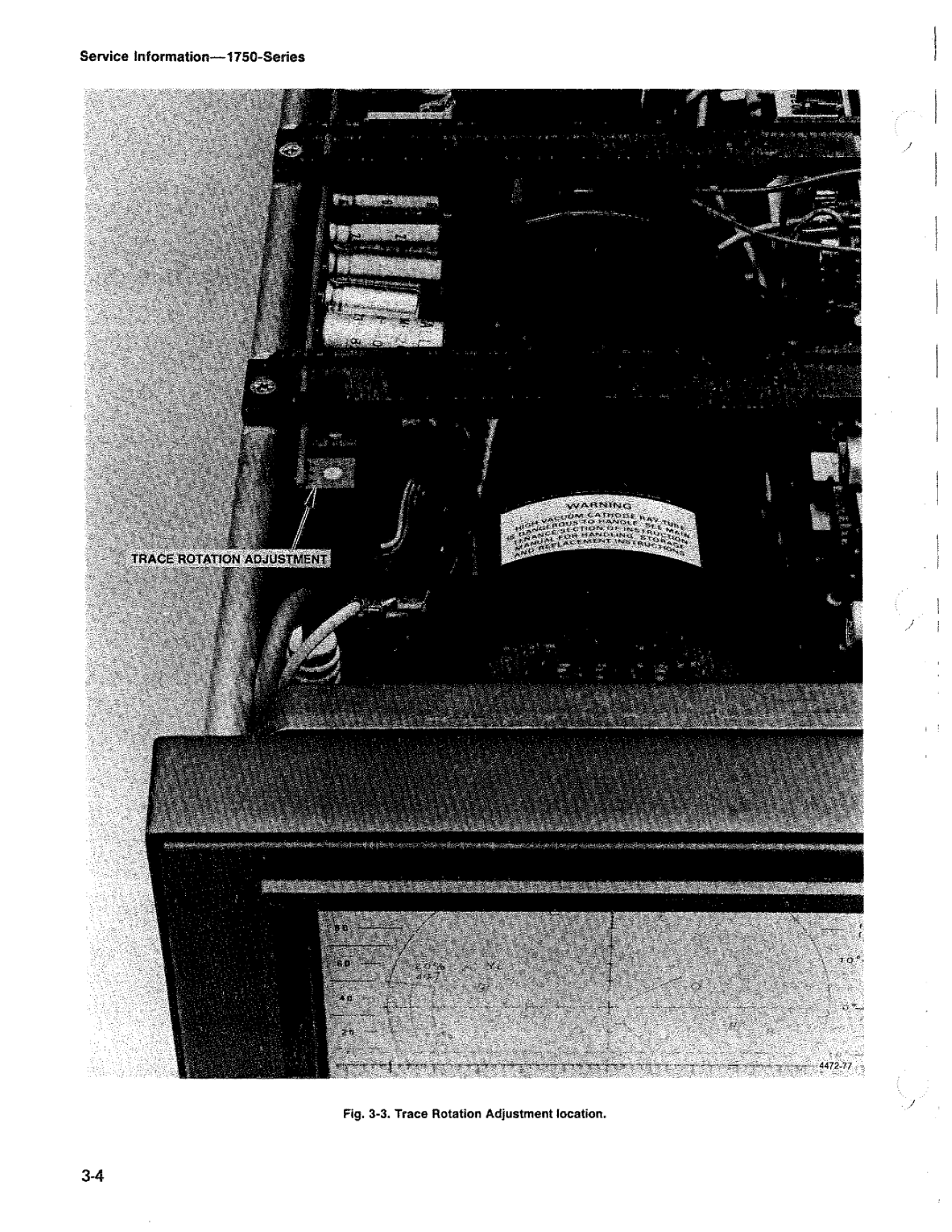 Tektronix 1750 manual 