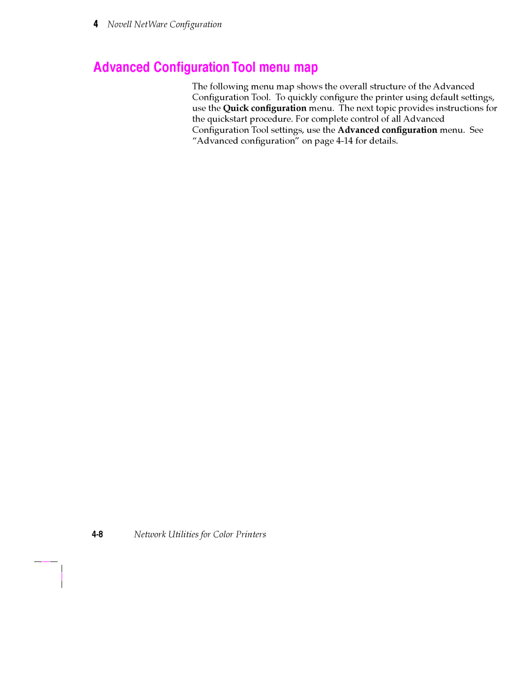 Tektronix 200 Series user manual Advanced ConÞguration Tool menu map 