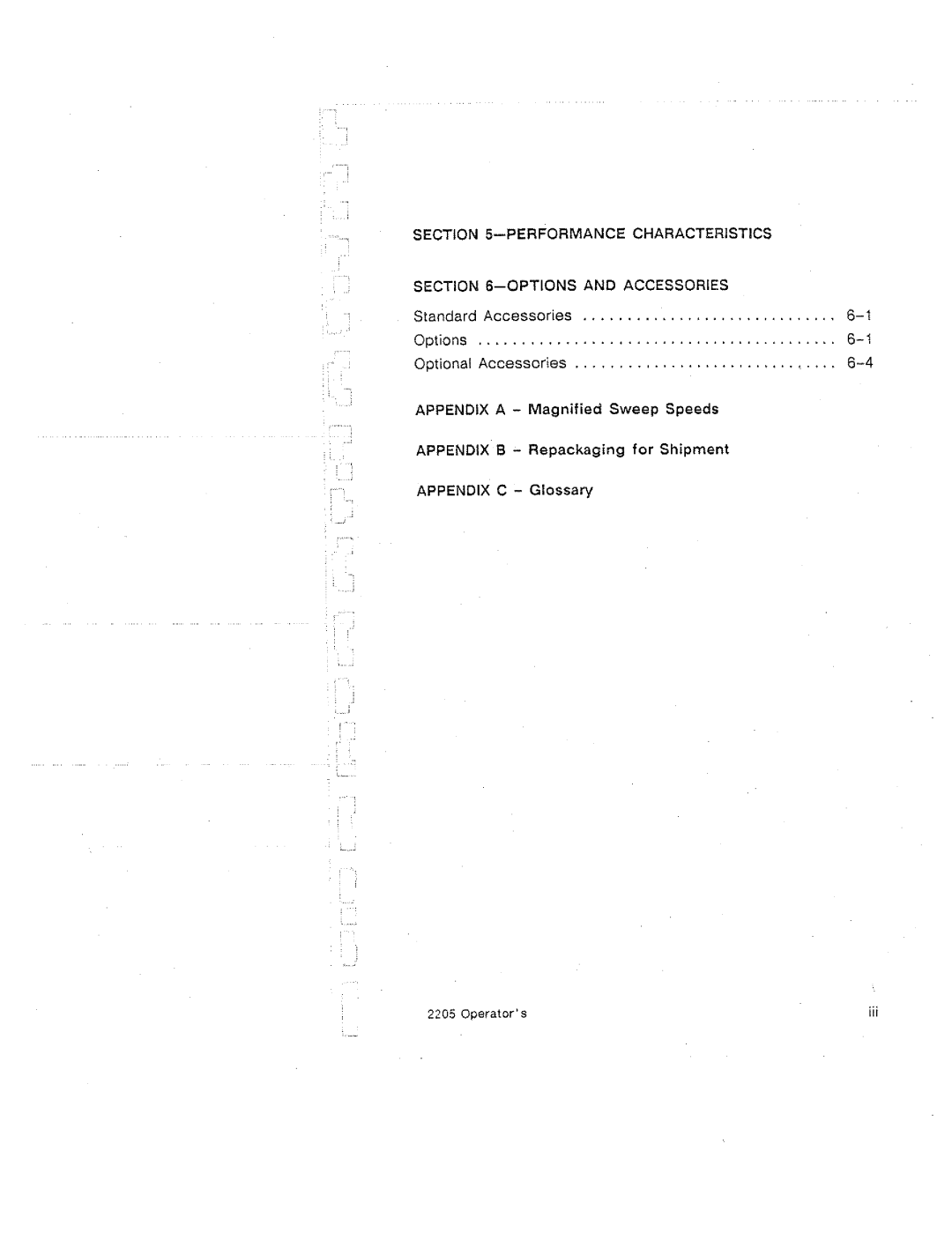 Tektronix 2205 manual 