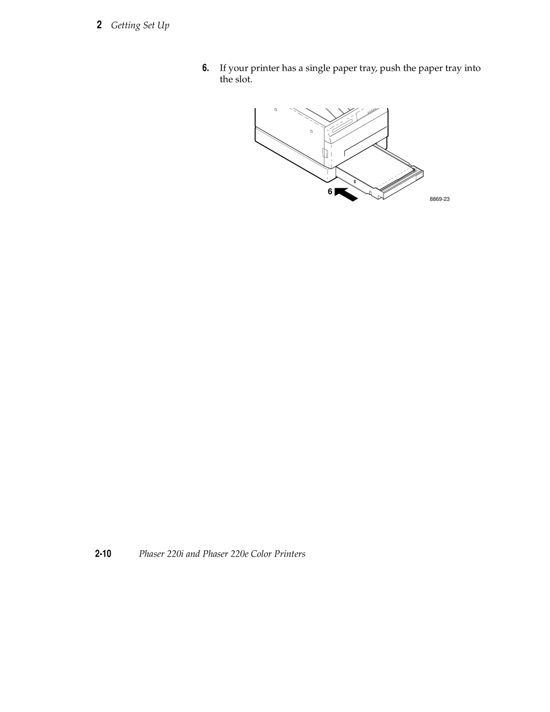 Tektronix user manual 10Phaser 220i and Phaser 220e Color Printers 