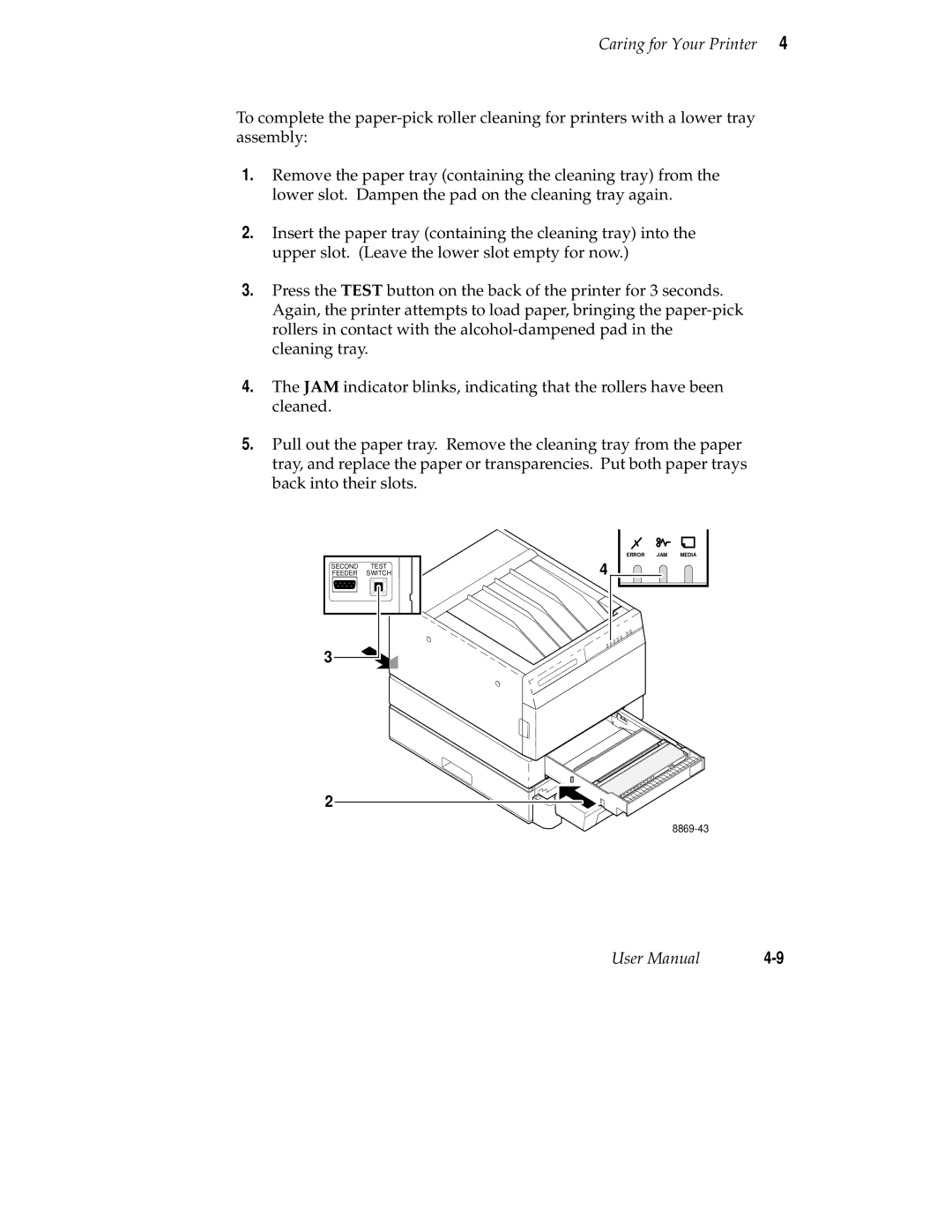 Tektronix 220e, 220i user manual 8869-43 