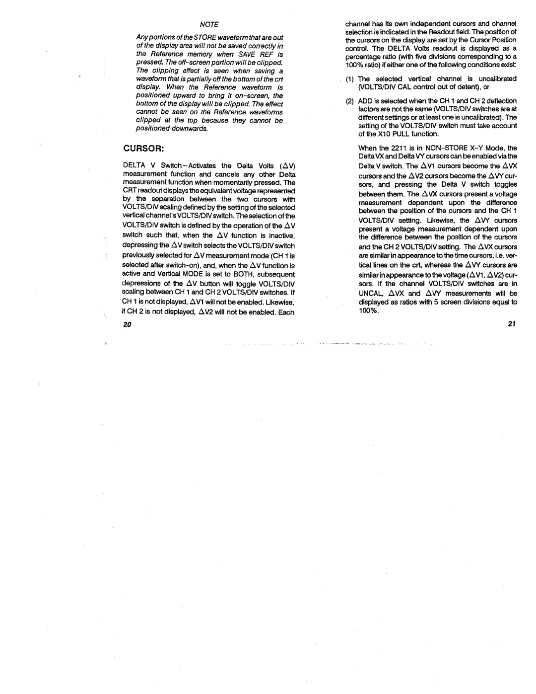 Tektronix 2211 manual 