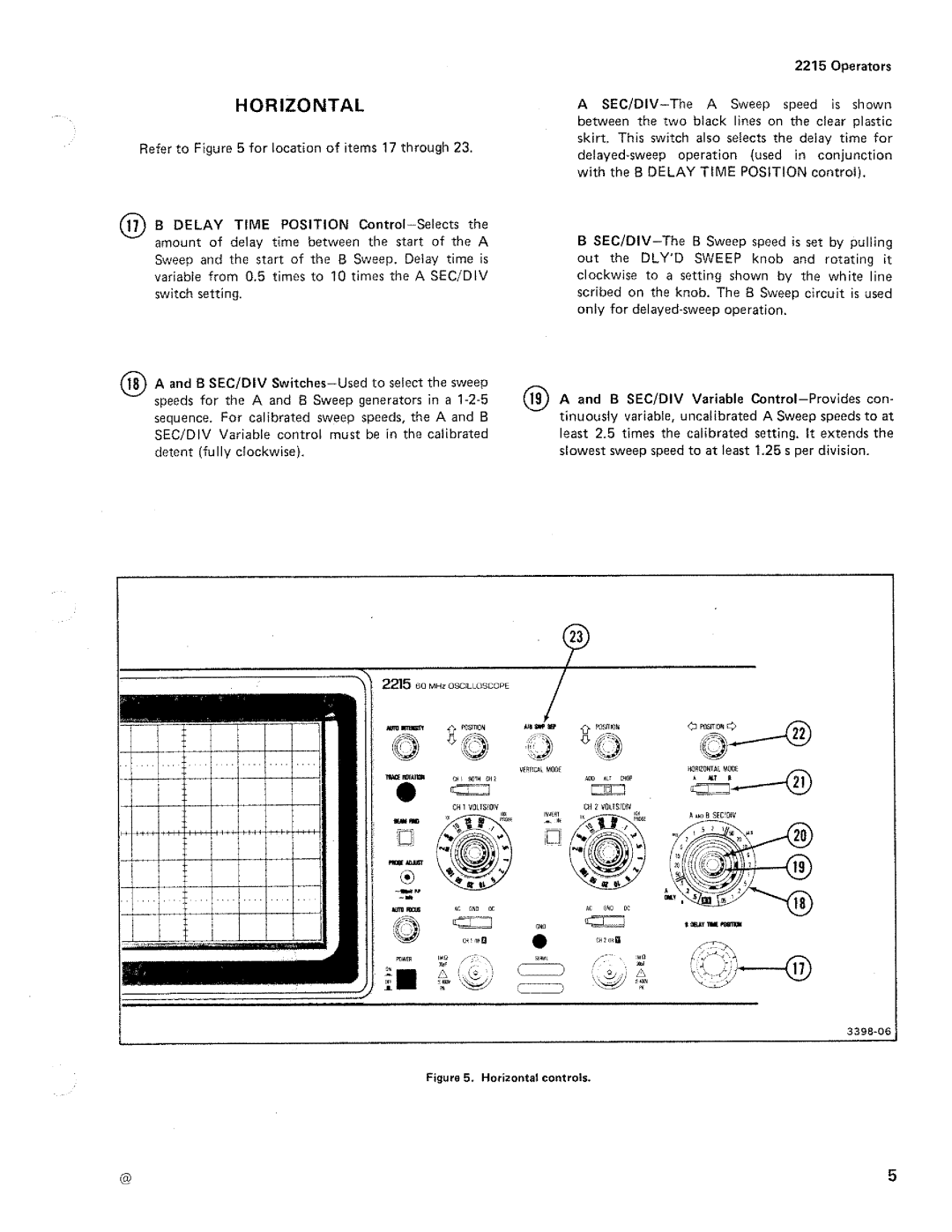 Tektronix 2215 manual 