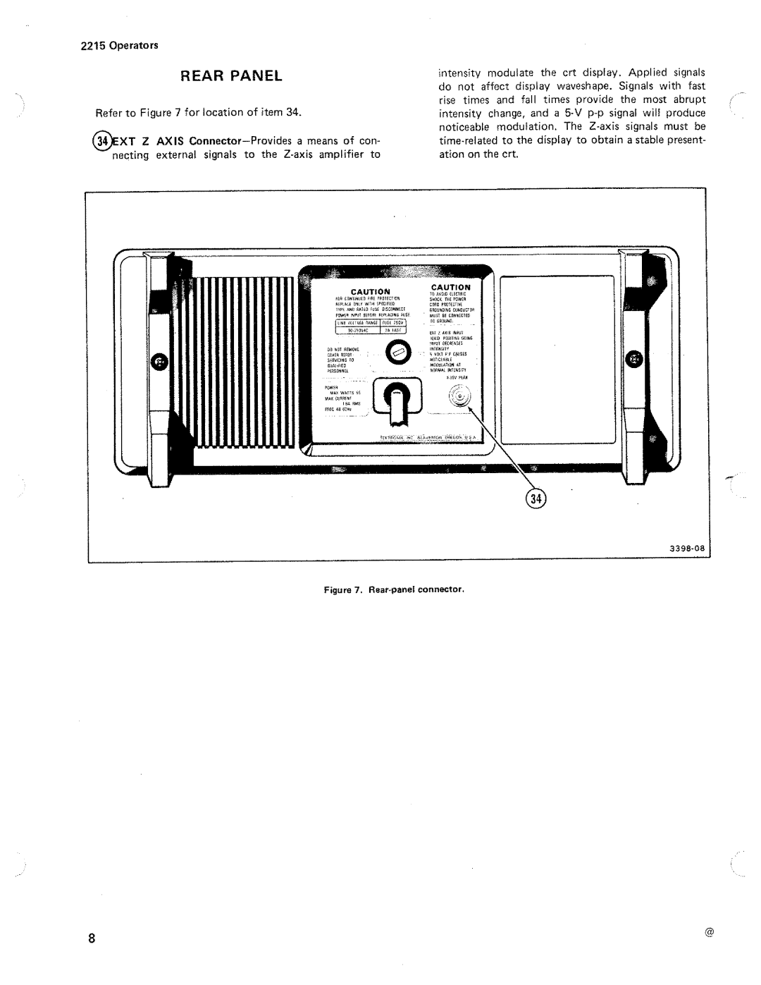 Tektronix 2215 manual 