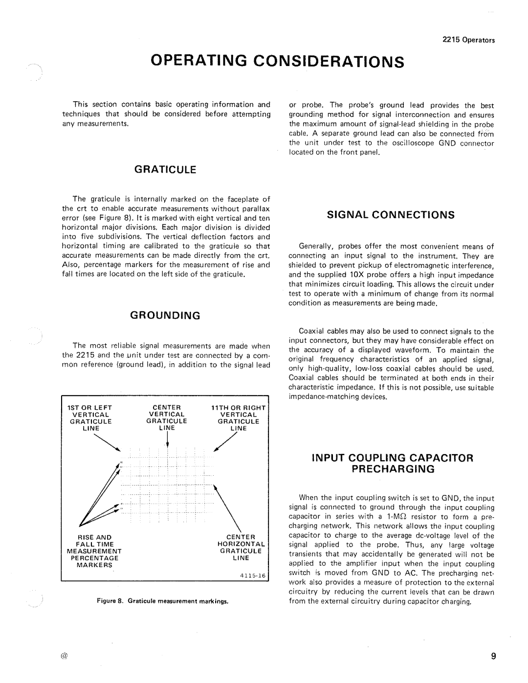 Tektronix 2215 manual 