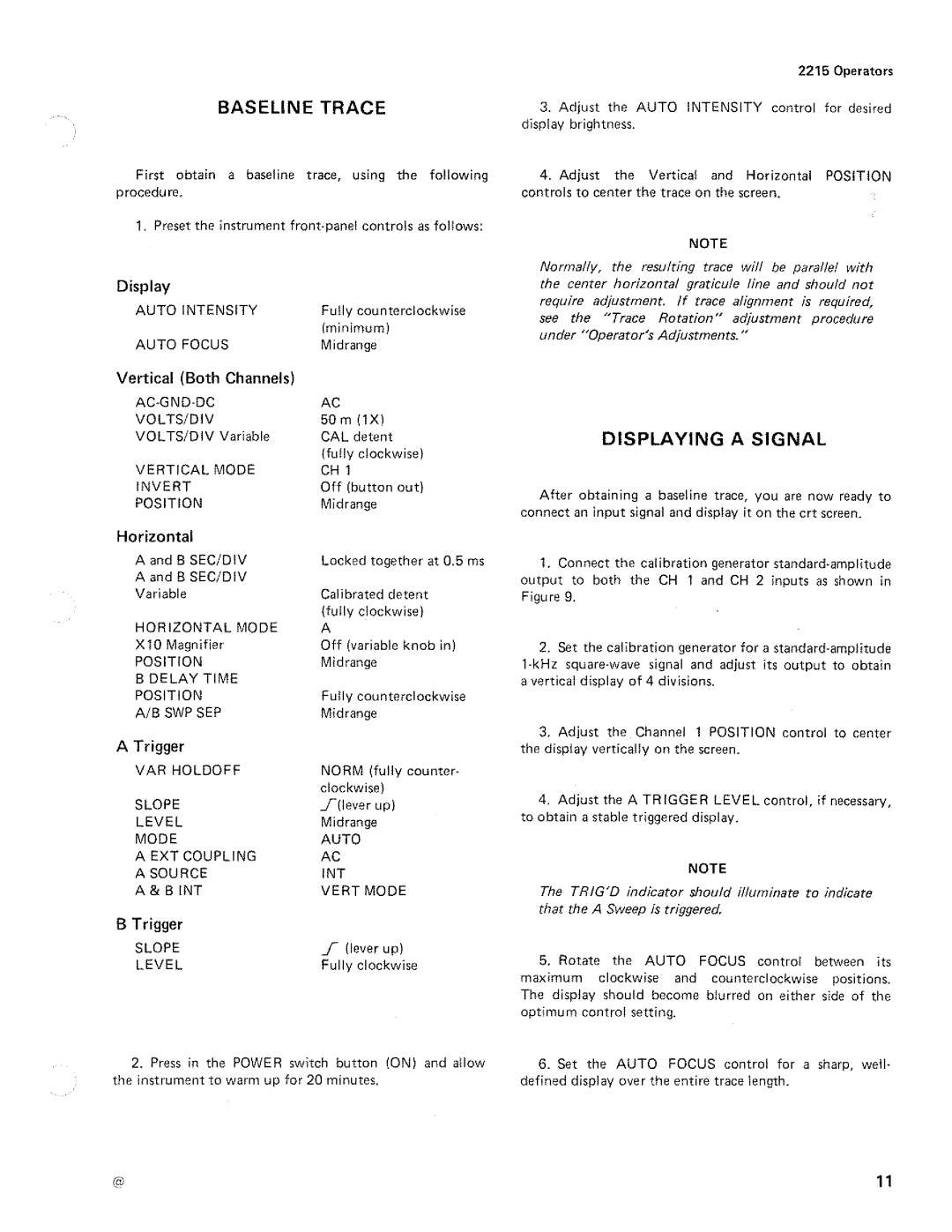 Tektronix 2215 manual 