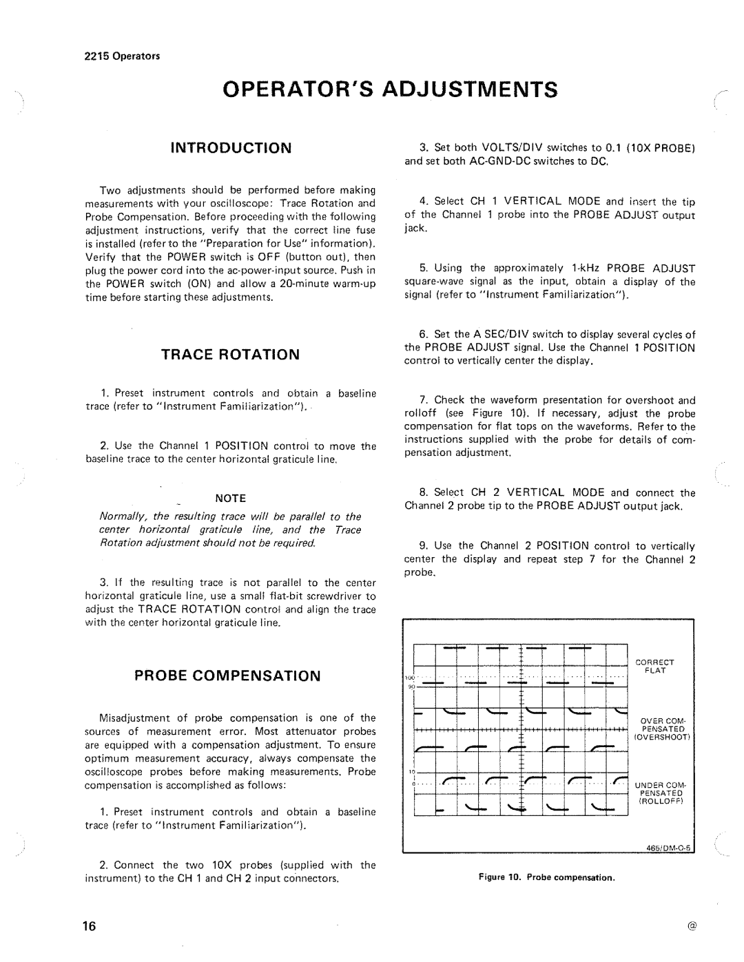 Tektronix 2215 manual 