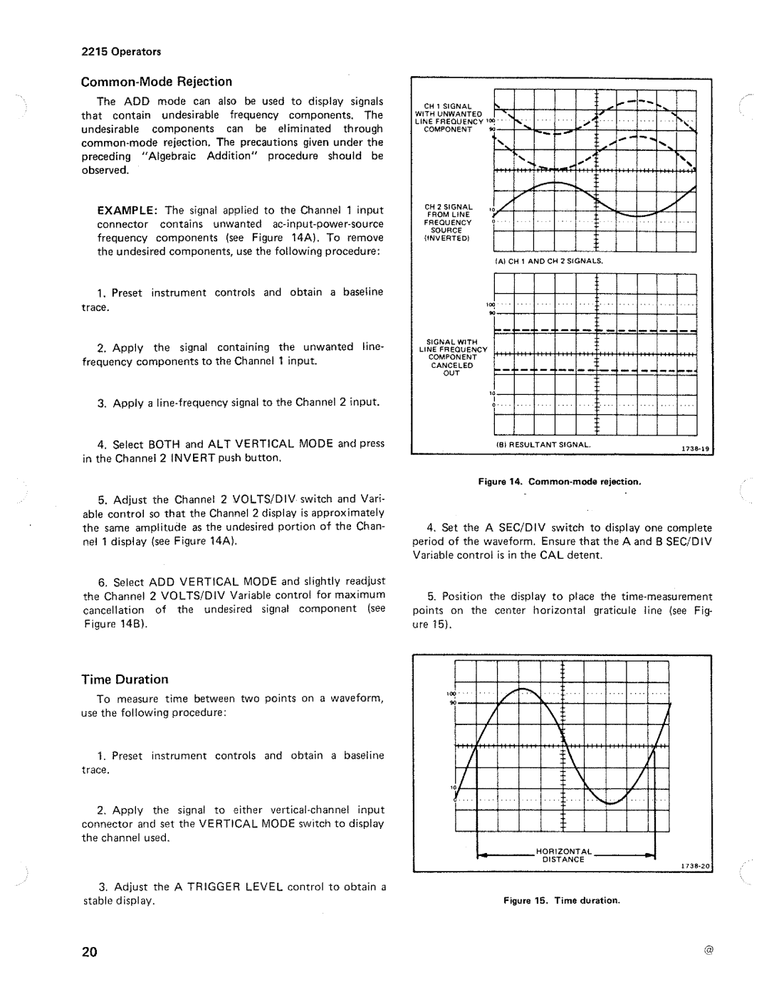 Tektronix 2215 manual 