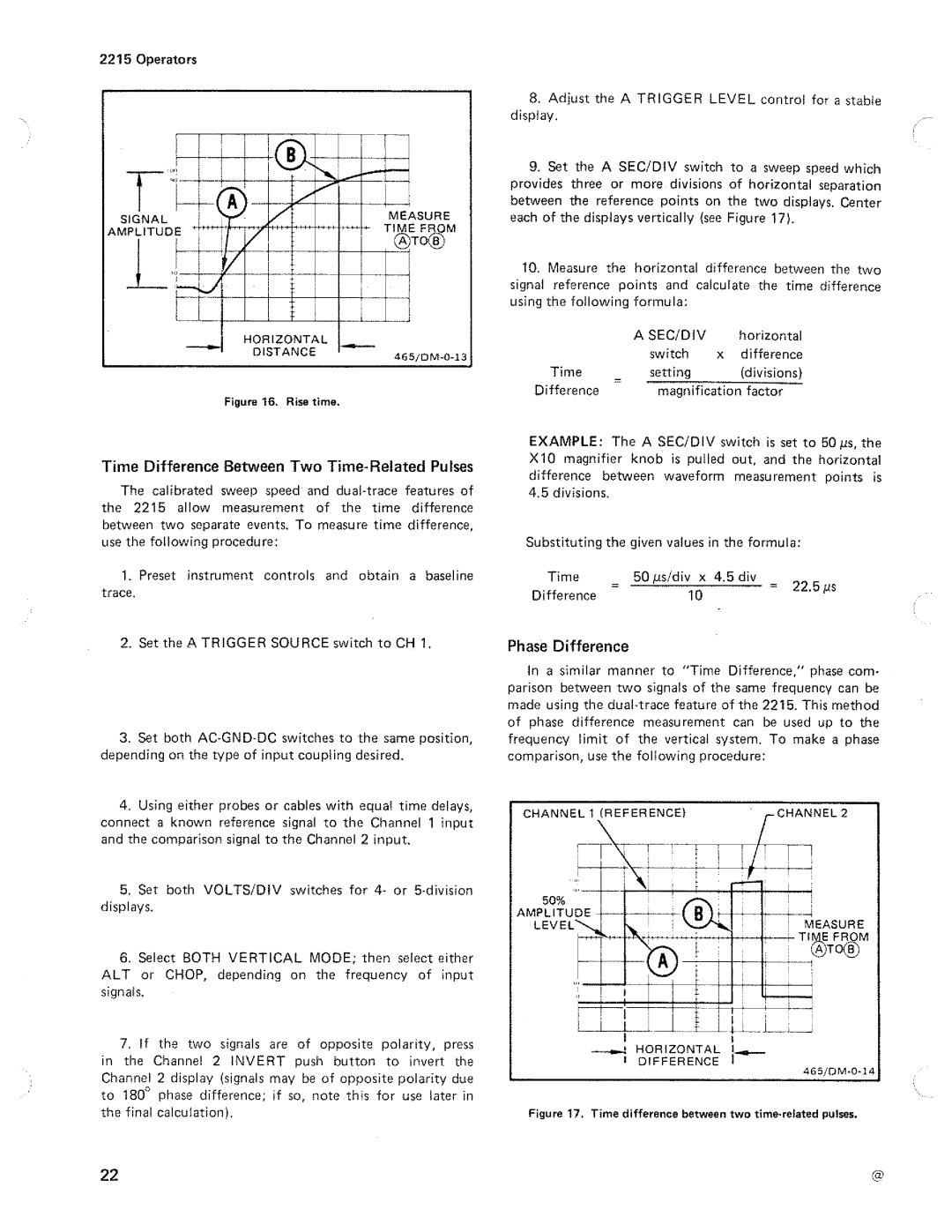 Tektronix 2215 manual 