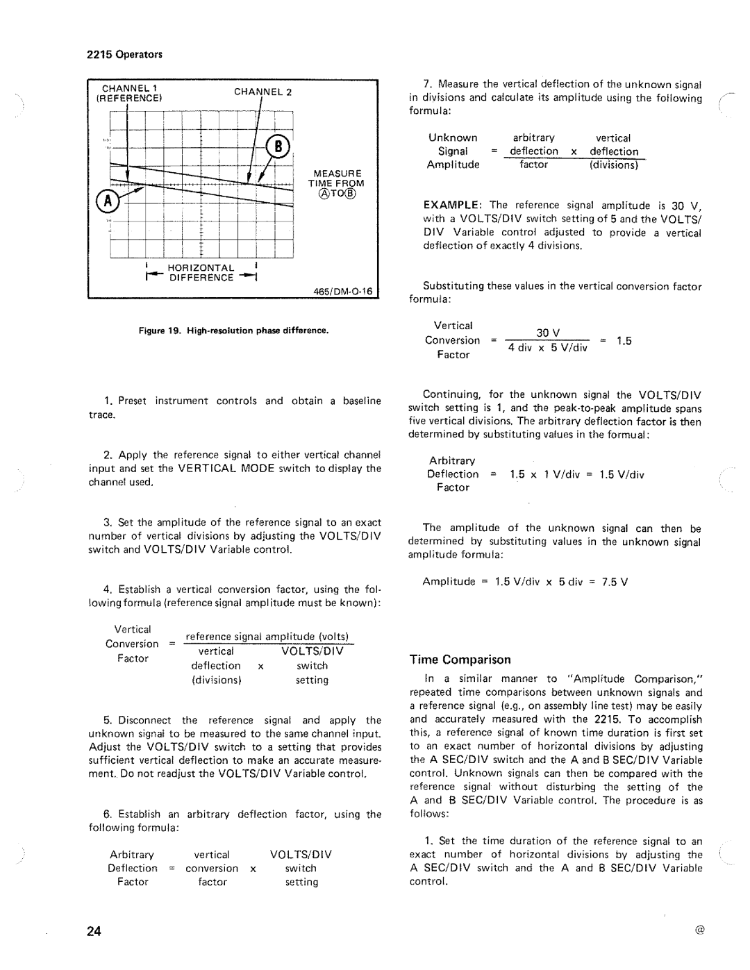 Tektronix 2215 manual 