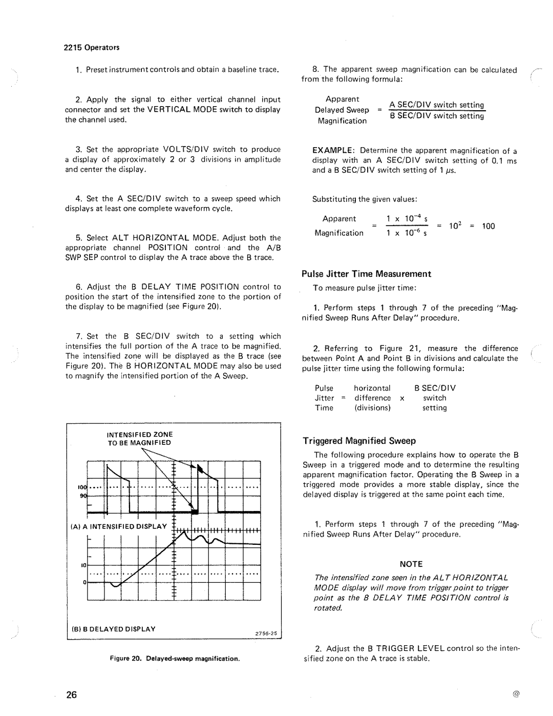 Tektronix 2215 manual 