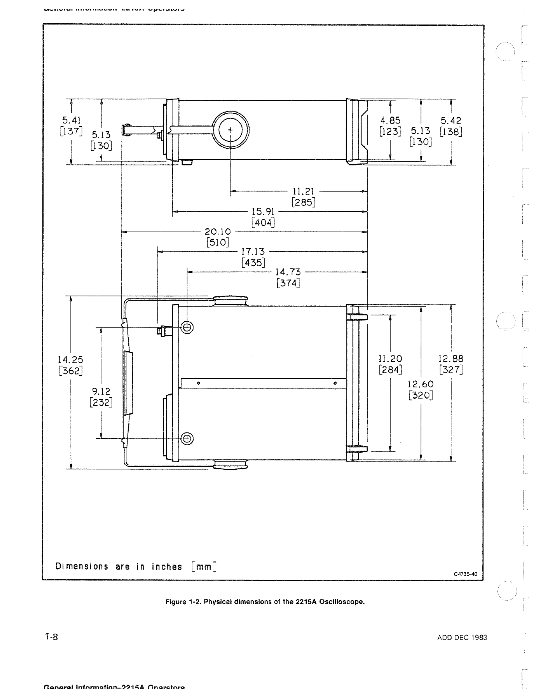 Tektronix 2215A manual 