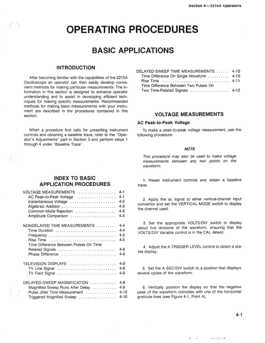 Tektronix 2215A manual 