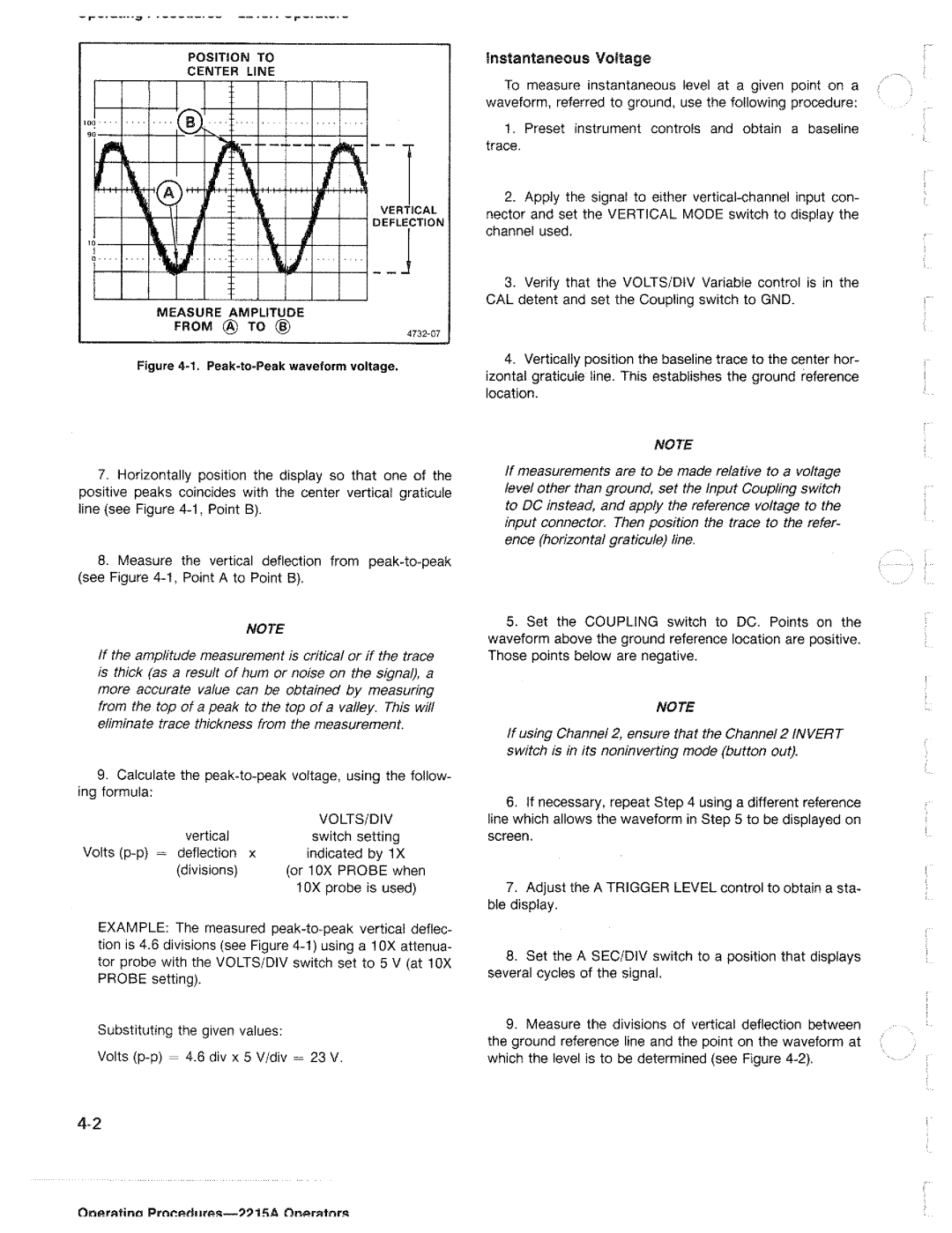 Tektronix 2215A manual 