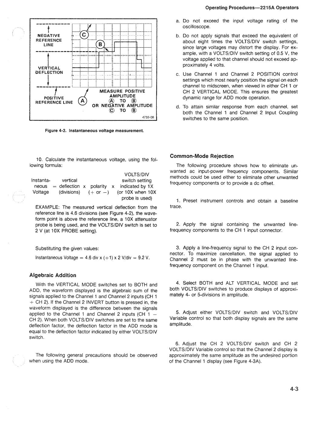 Tektronix 2215A manual 