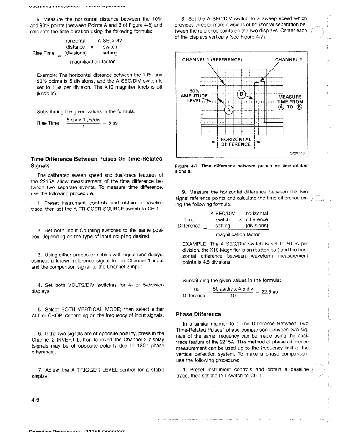 Tektronix 2215A manual 