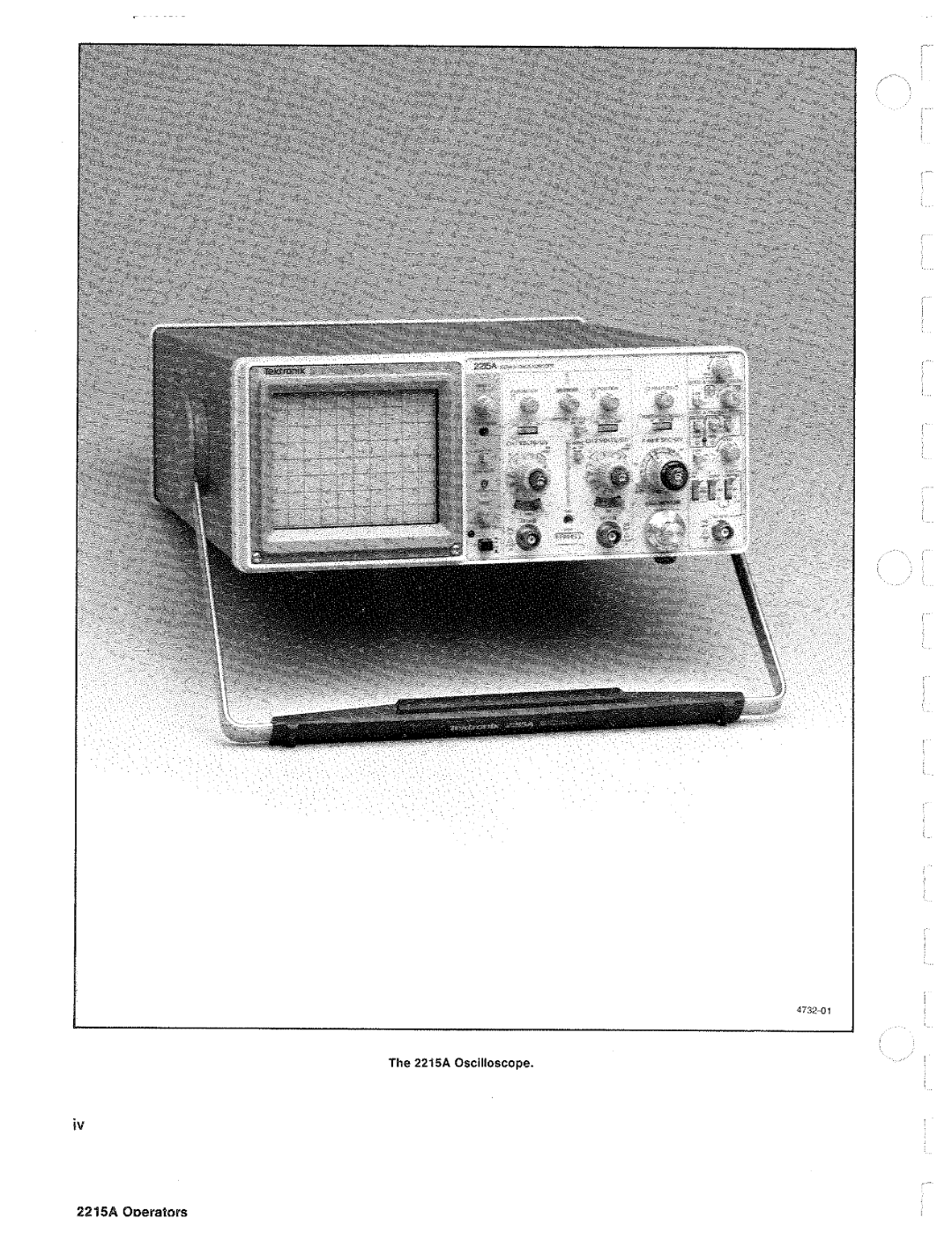 Tektronix 2215A manual 